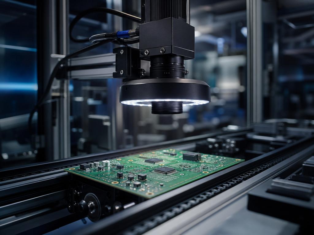 YYKMV 环形光源在 PCB 视觉检测中的应用